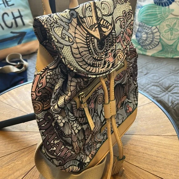 ❤️Wow, Super Rare.. Disney Dooney & Bourke Cruise line Nylon Backpack - Picture 8 of 16